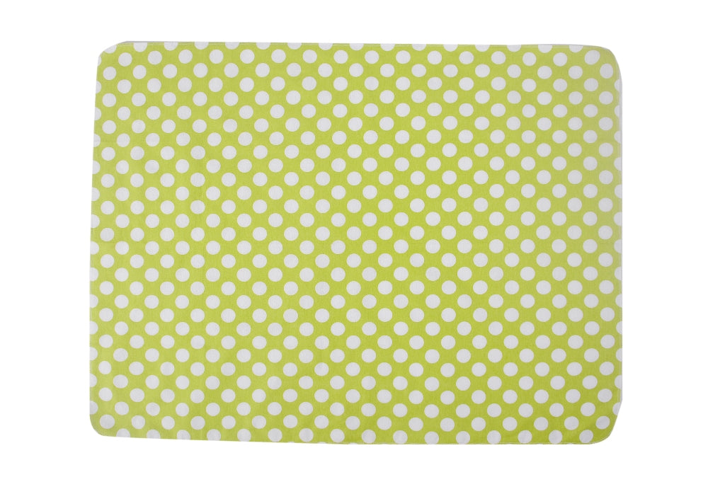 MOTHER'S CHOICE 4-Pc Flannel Receiver (Jungle Polka Dots)