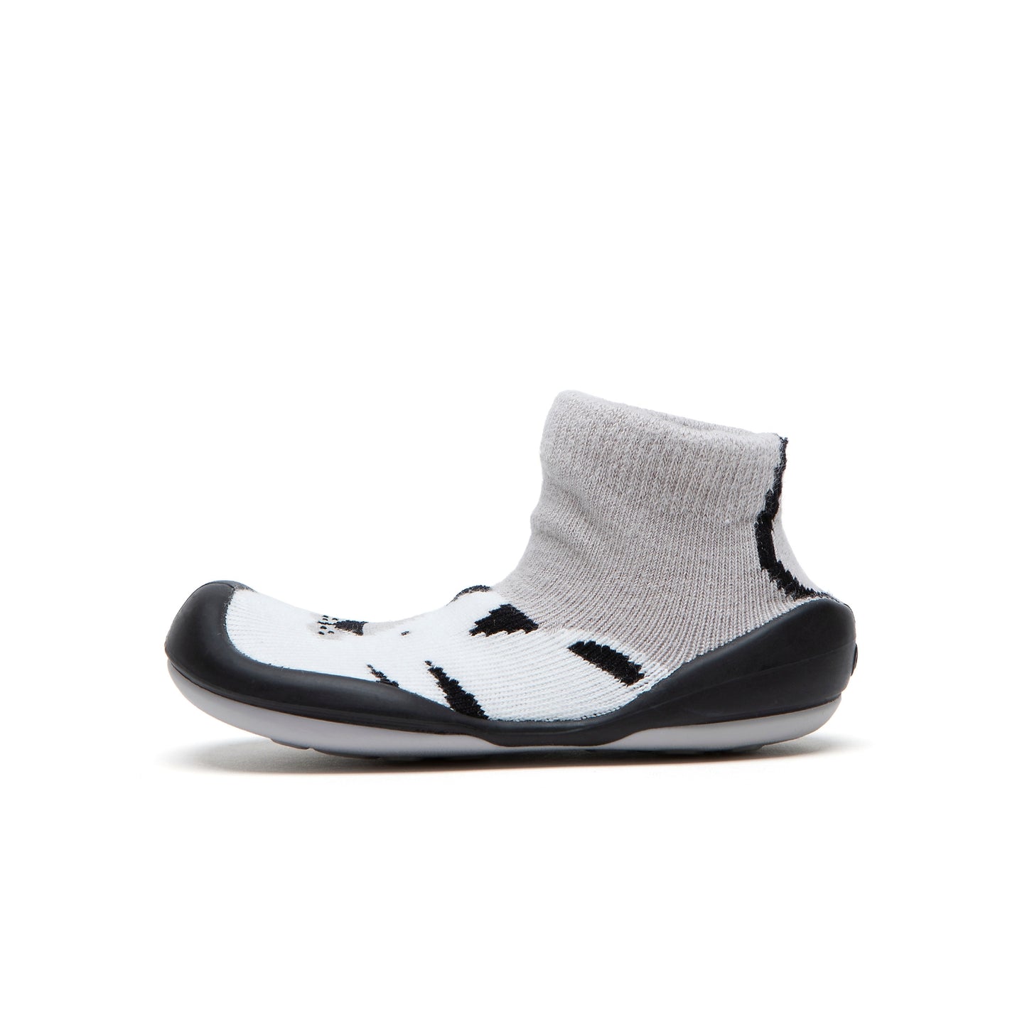Komuello - Toddler Sock Shoes (White Tiger Toddler)