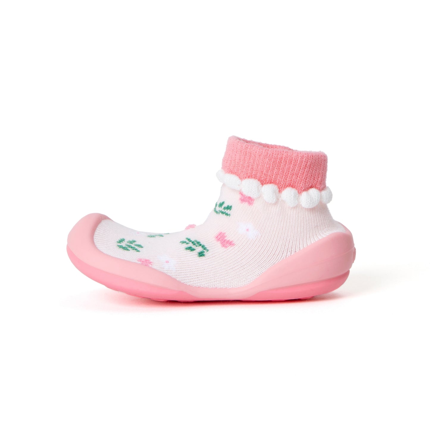 Komuello - Baby Sock Shoes (Floral)