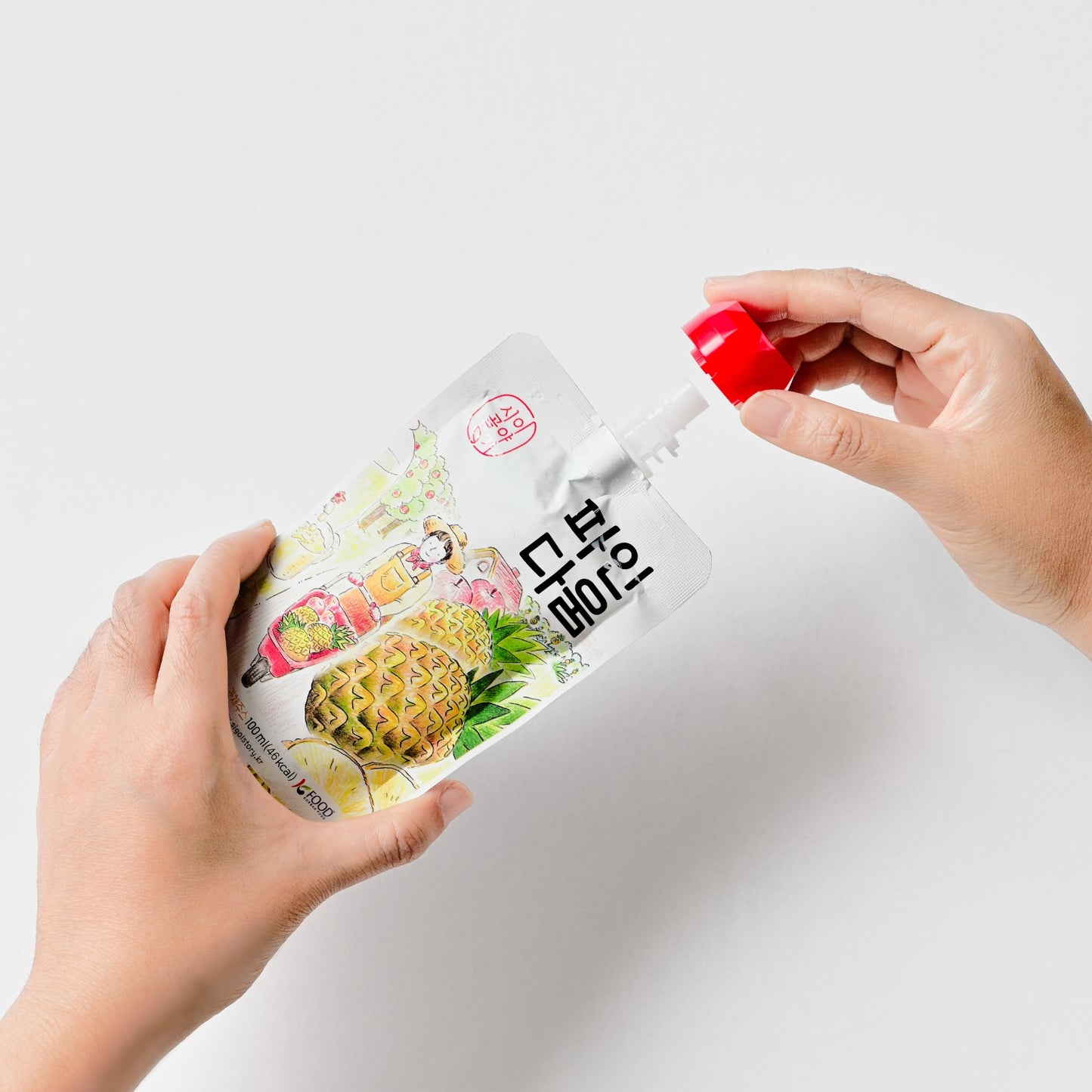 Sigolstory - 10-Pk NFC Korean Apple & Pineapple Juice 100ml