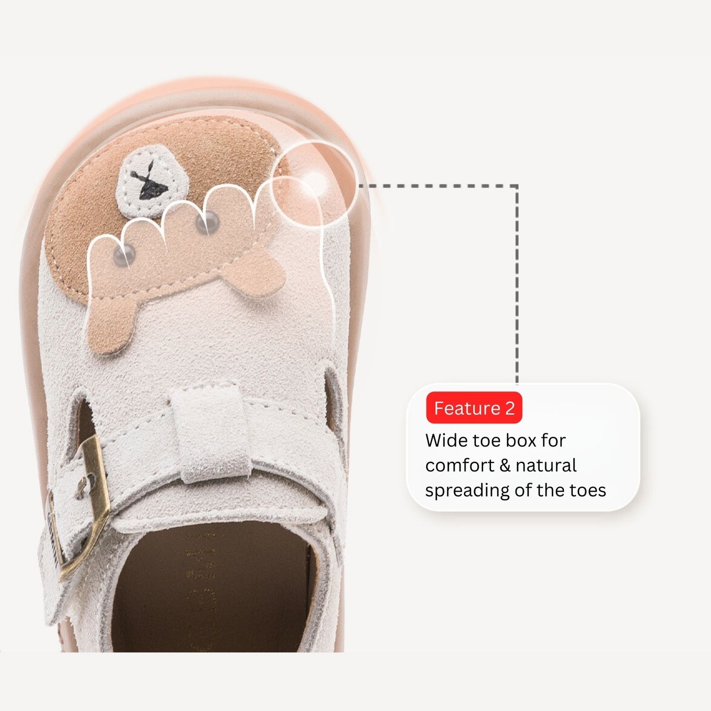 Ebmini - E7996 Beary Cub Casual Shoes