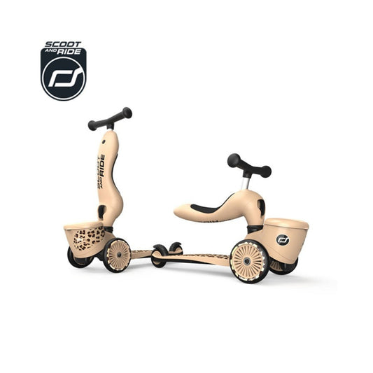 Scoot & Ride - Highwaykick1 Lifestyle Scooter For Toddler 1- 5Y (Leopard)