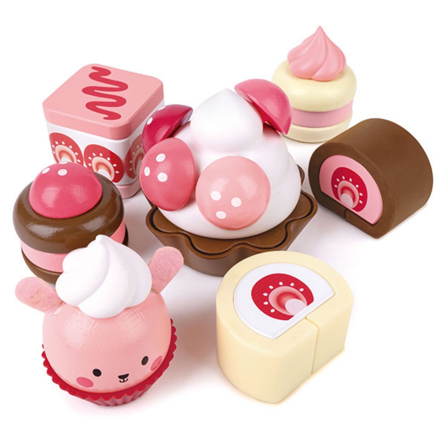 Hape -  Strawberry Dessert Set