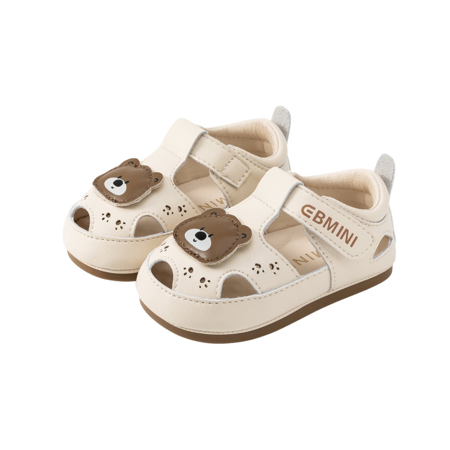 E25B062 Bear Paw Adventure Sandals (Cream)