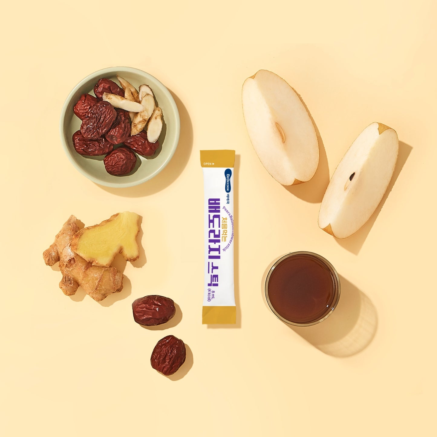 BeBecook - Happy Breathe Pear & Bellflower Root Sticks