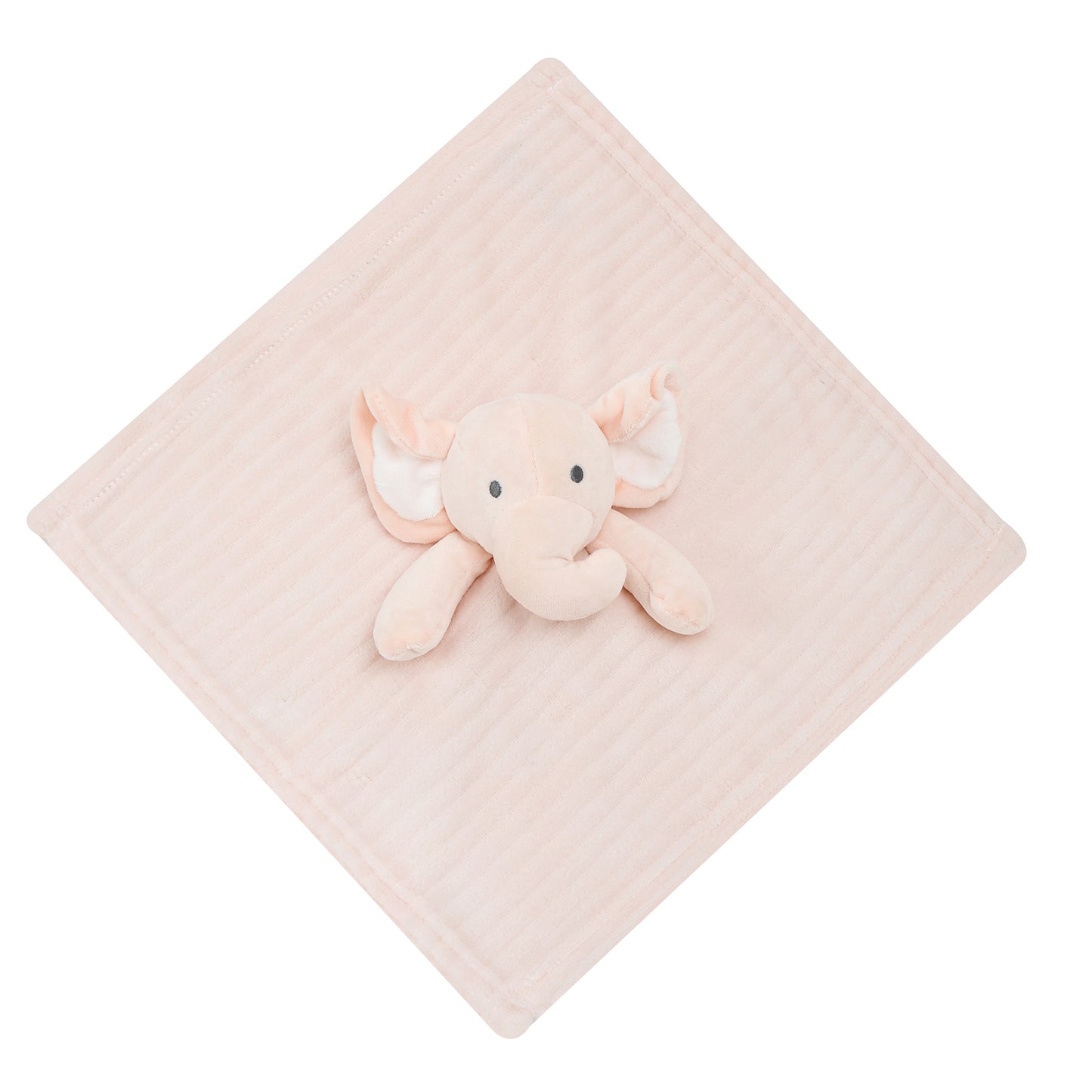 Blanket with security toy (Pink Elly)