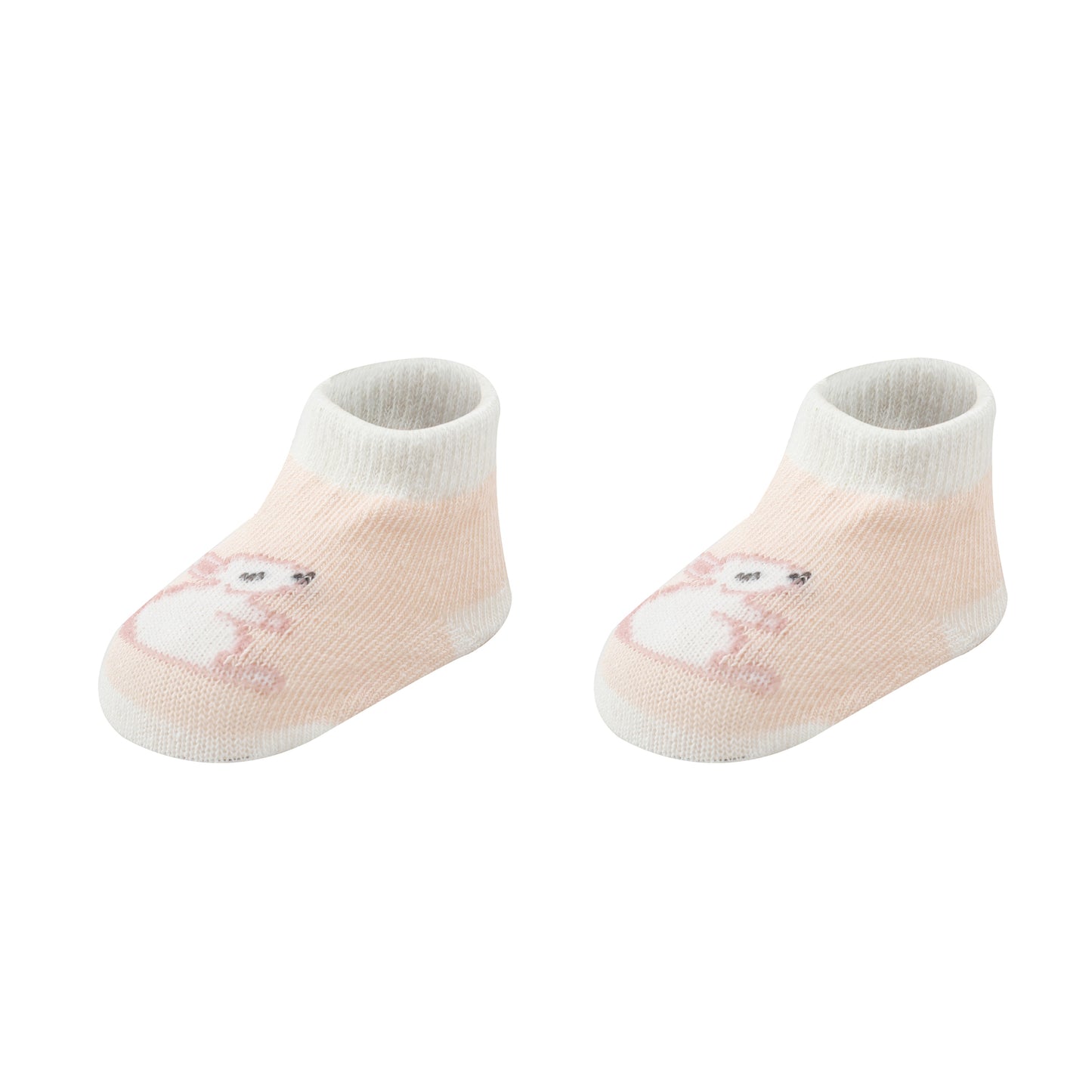MOTHER'S CHOICE 4-pc Baby Gift Box - Bodysuit, Pants, Hat, Socks (Pink Rabbit)
