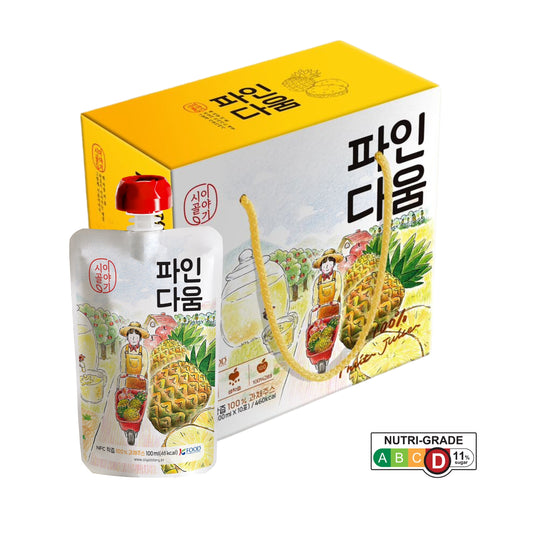 Sigolstory - 10-Pk NFC Korean Apple & Pineapple Juice 100ml
