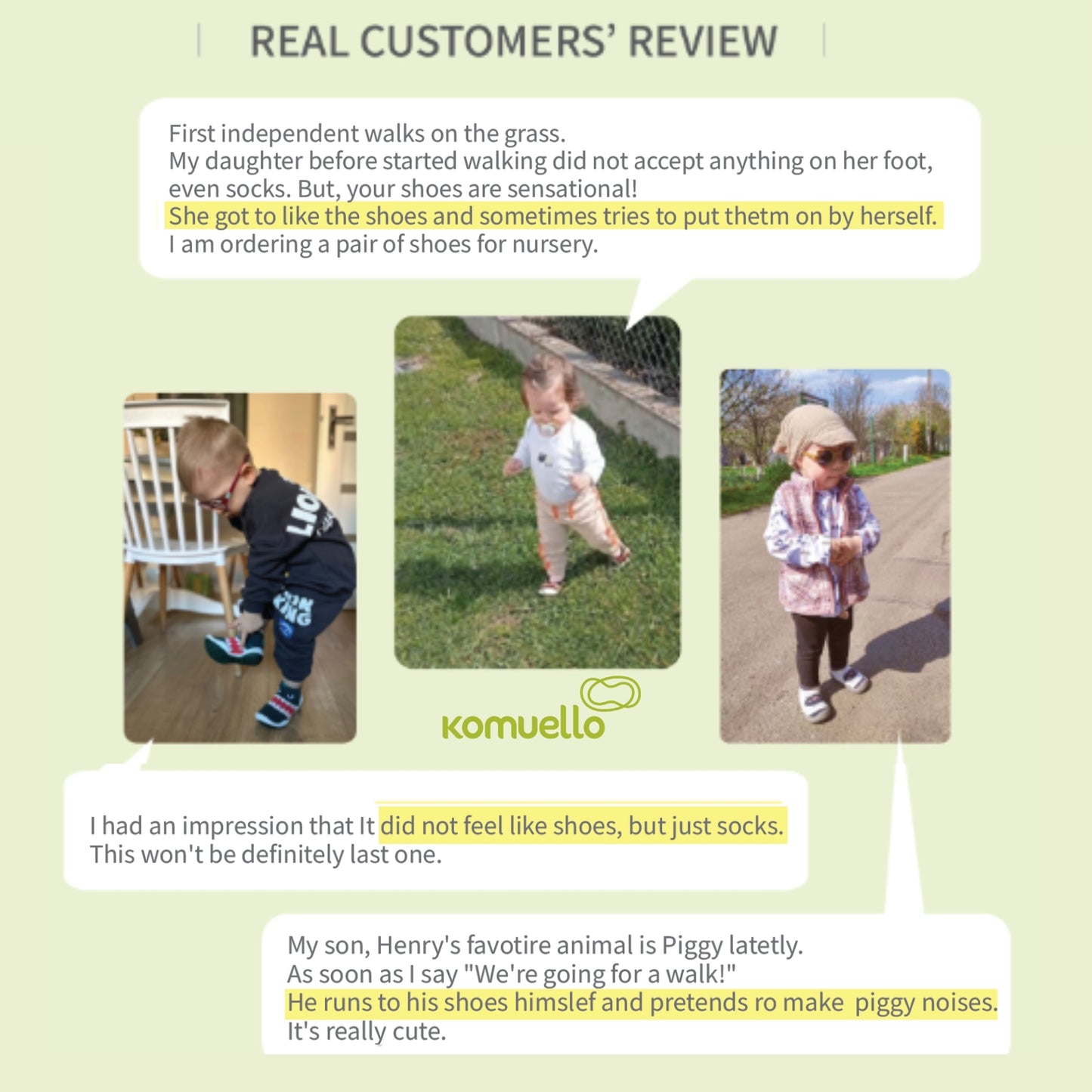 Komuello - Toddler Sock Shoes (Dino Toddler)
