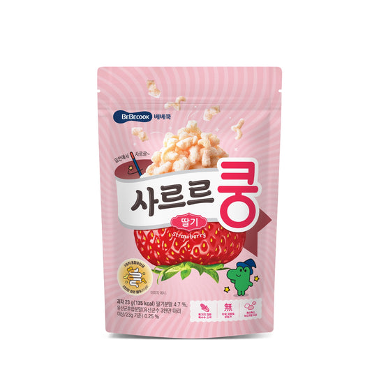 BeBecook - Baby Melting Puff w Probiotics (Strawberry) 23g