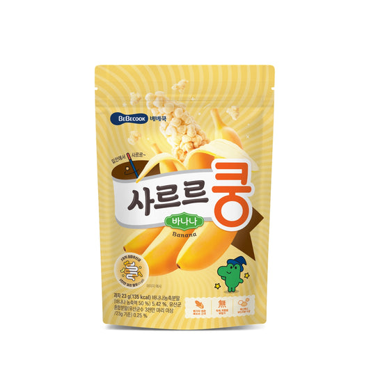 BeBecook - Baby Melting Puff w Probiotics (Banana) 23g