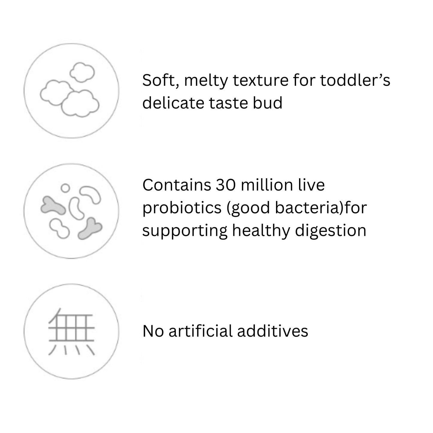 BeBecook - Baby Melting Puff w Probiotics (Yoghurt Cheese) 23g