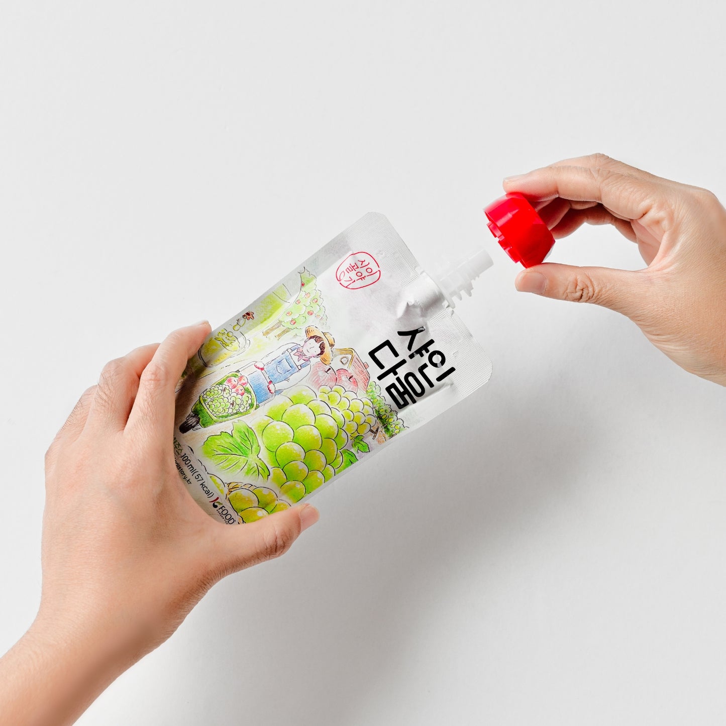 Sigolstory - 10-Pk NFC Korean Apple & Muscat Juice 100ml