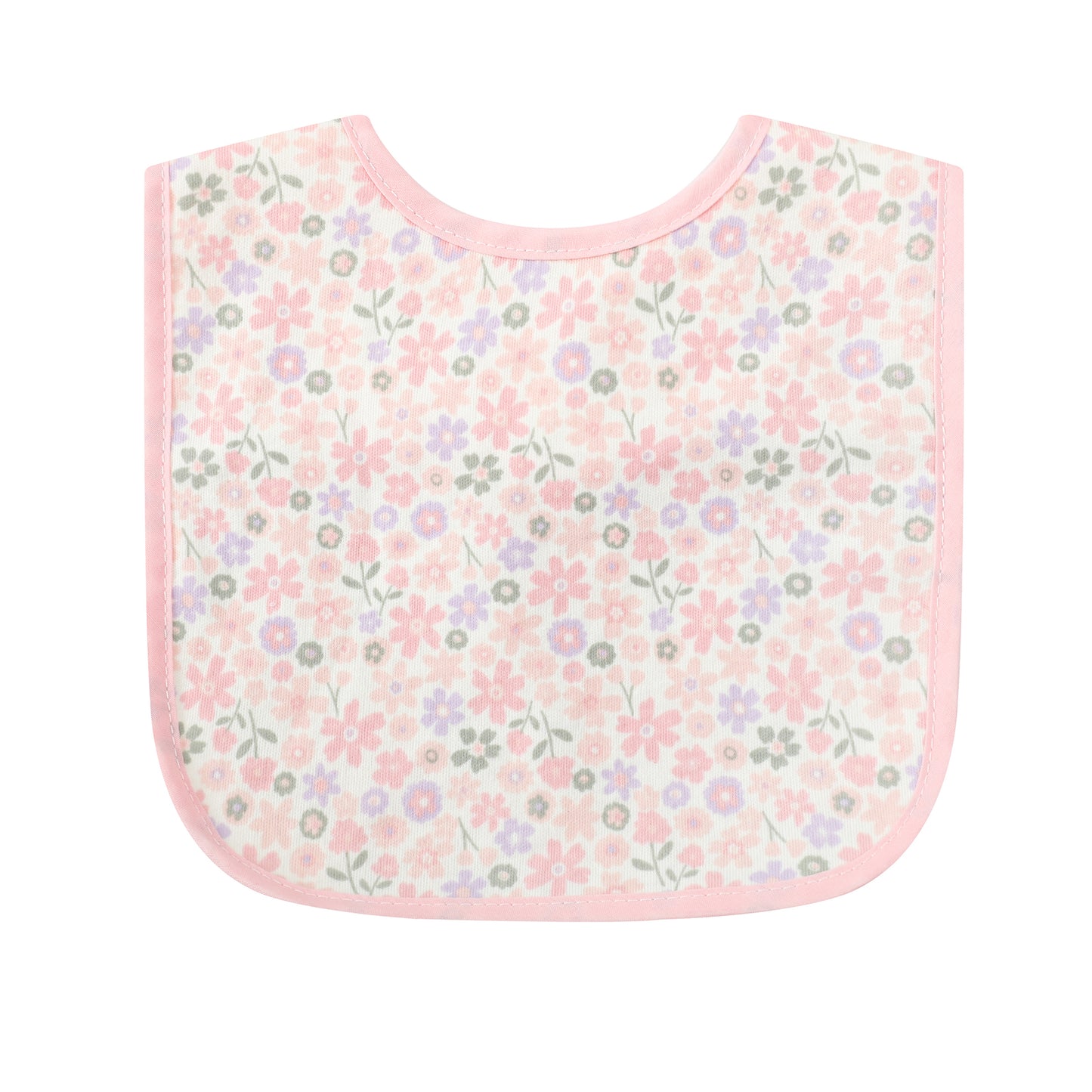 Infancie 5-Pc Cotton Drooler Bibs (Pretty Like Mama)