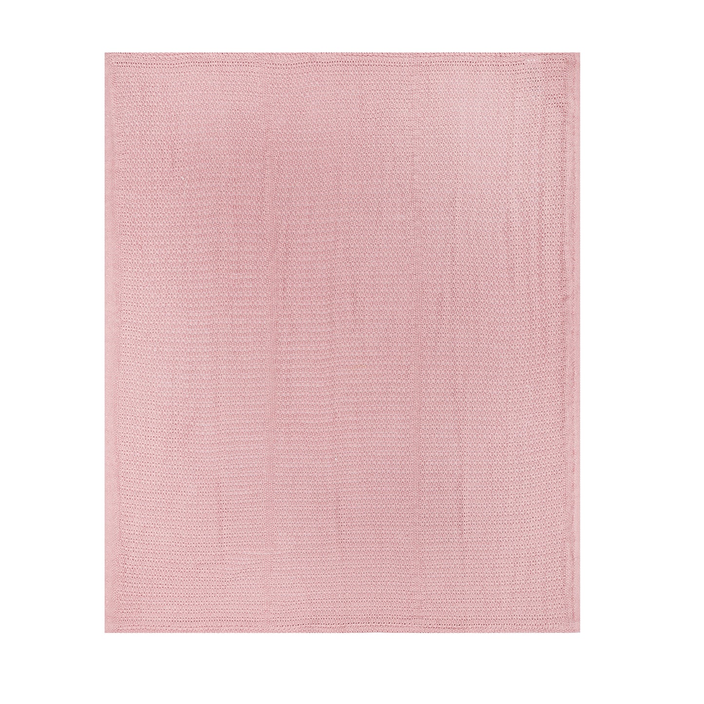 Infancie Cotton Cellular Baby Blanket (Light Peach)