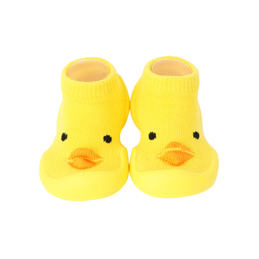 Ggomoosin - Baby Sock Shoes (Yellow Chicks)