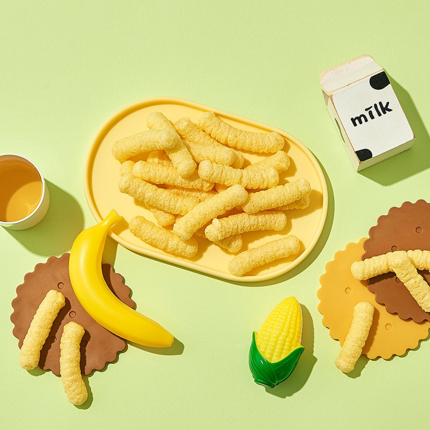 BeBecook - Banana Corn Puffies 30g