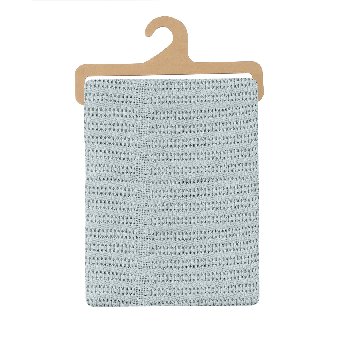 Infancie Cotton Cellular Baby Blanket (Mint)
