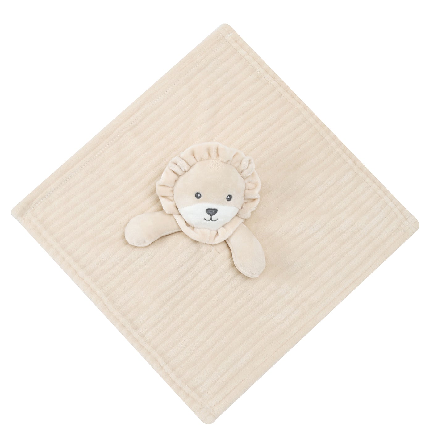 Blanket with security toy (Beige Lion)
