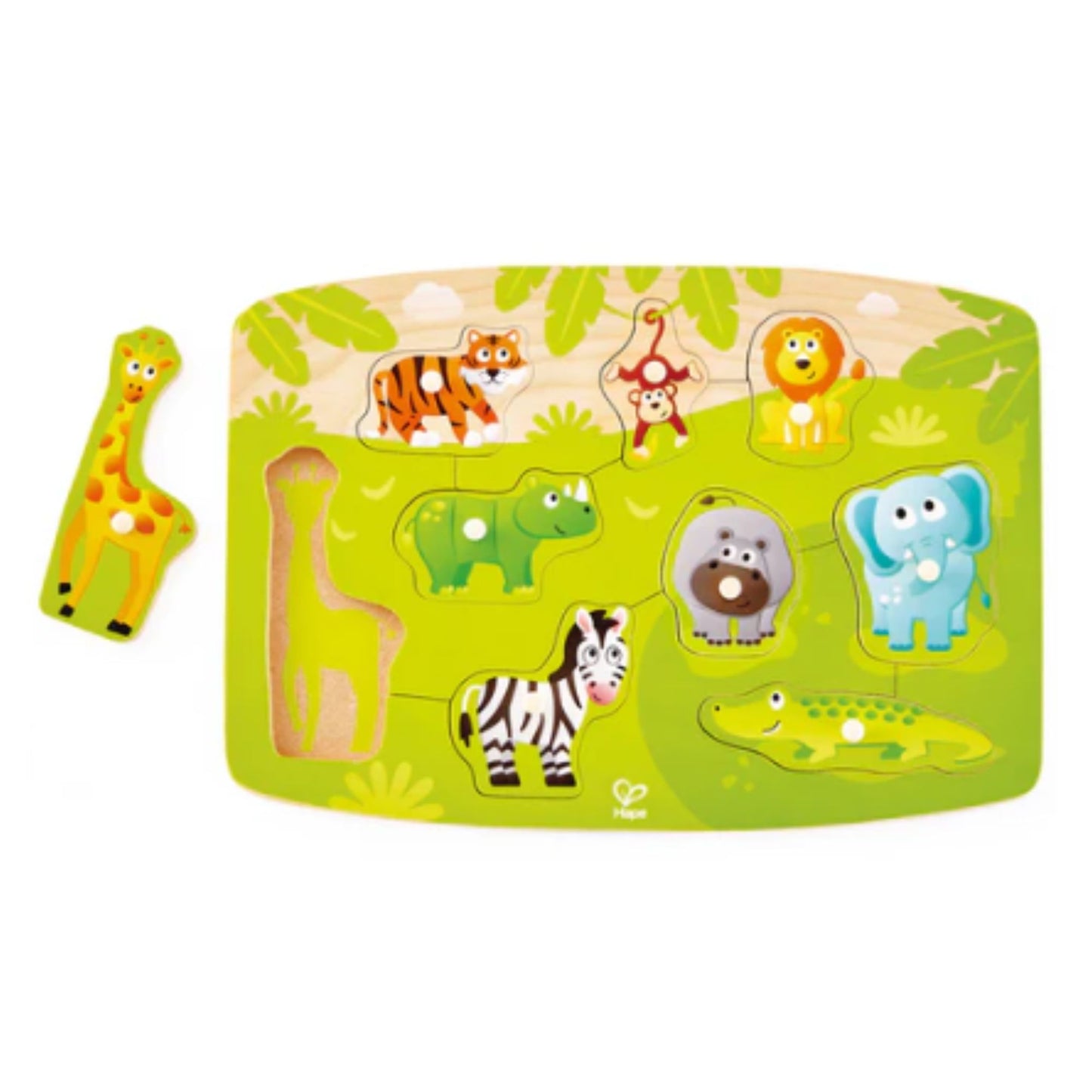 Hape - Jungle Peg Puzzle