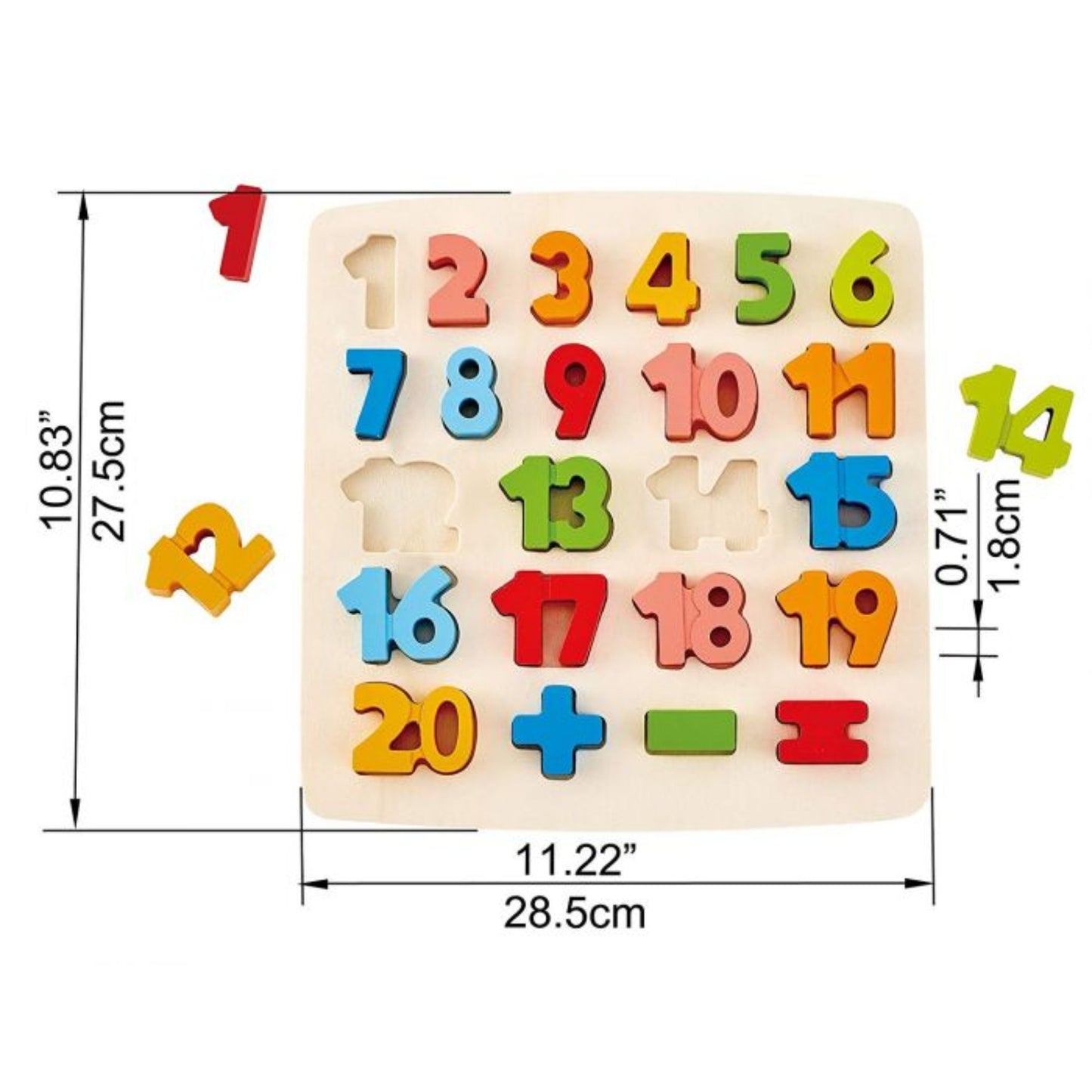 Hape - Chunky Number Math Puzzle