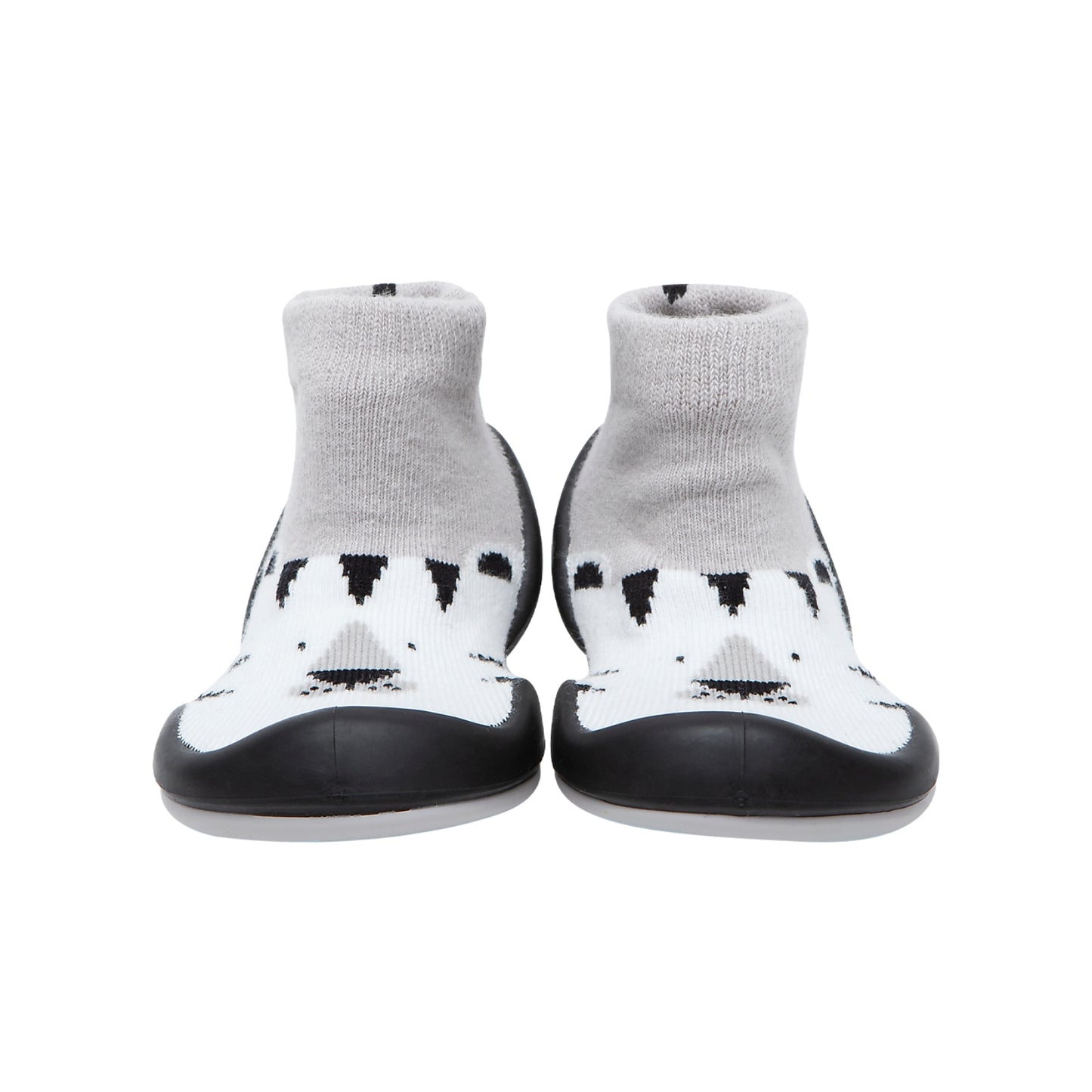 Komuello - Toddler Sock Shoes (White Tiger Toddler)