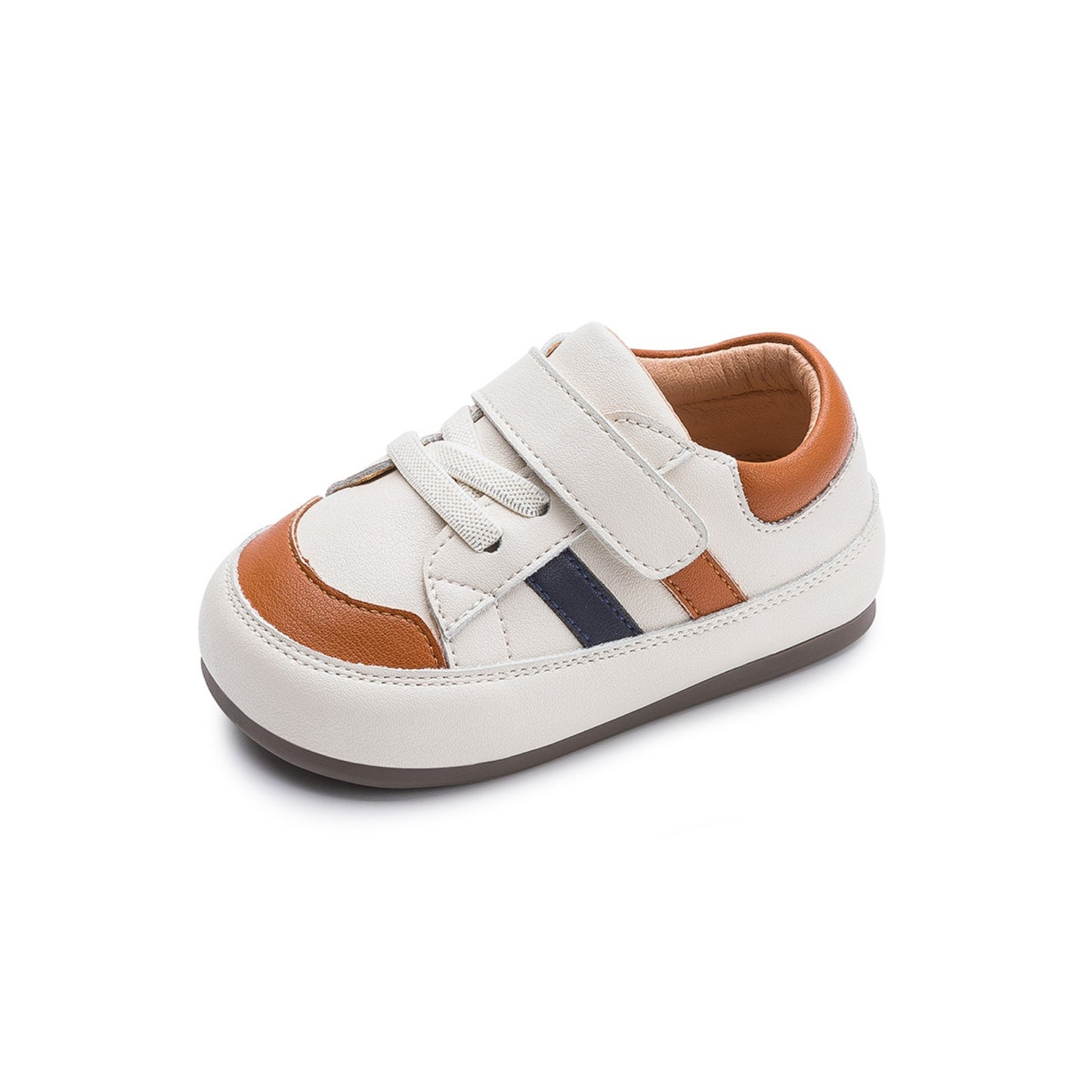 EBmini E7005 Striped Sneakers (Camel)