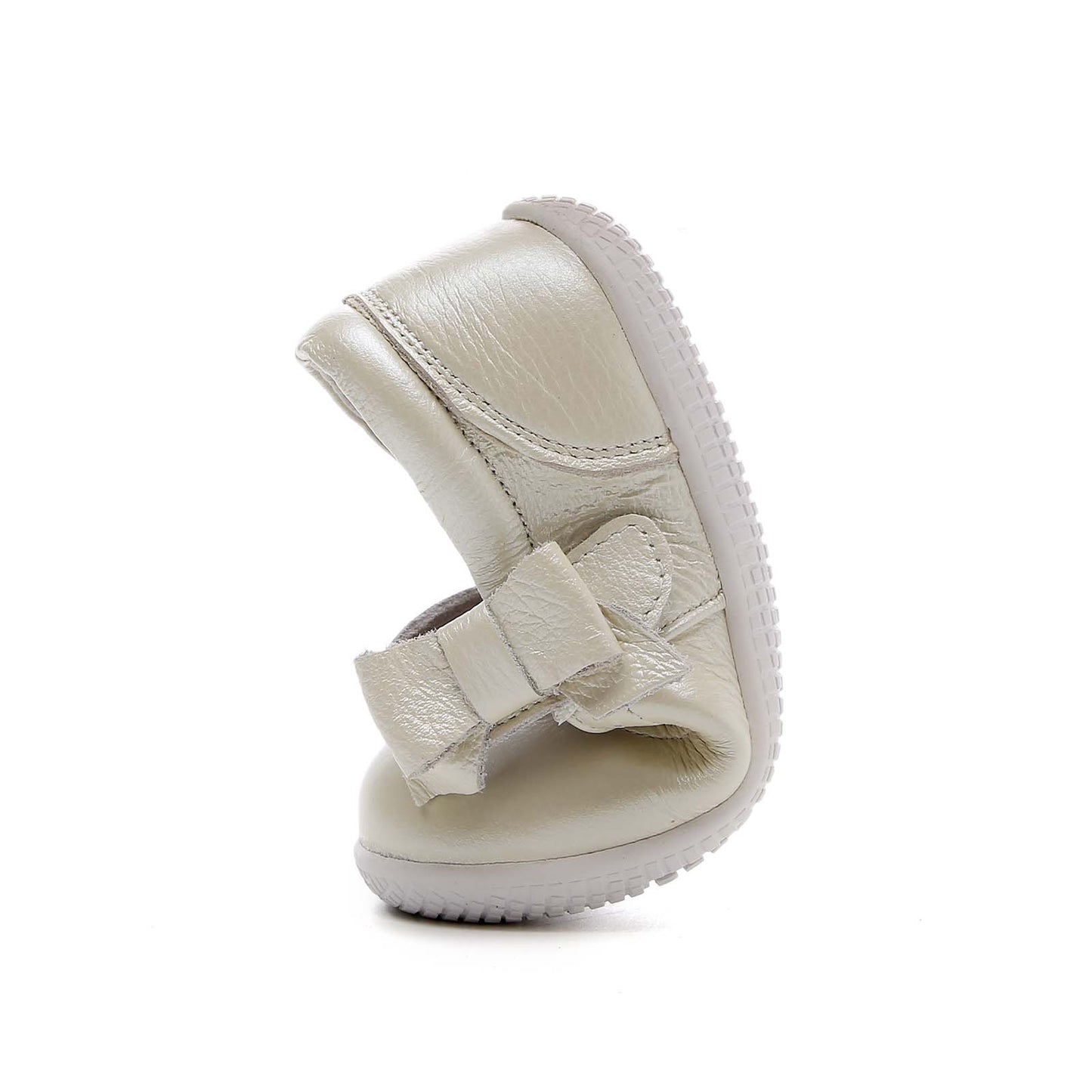 Freycoo - Cream Janelle Flexi-Sole Toddler Shoes