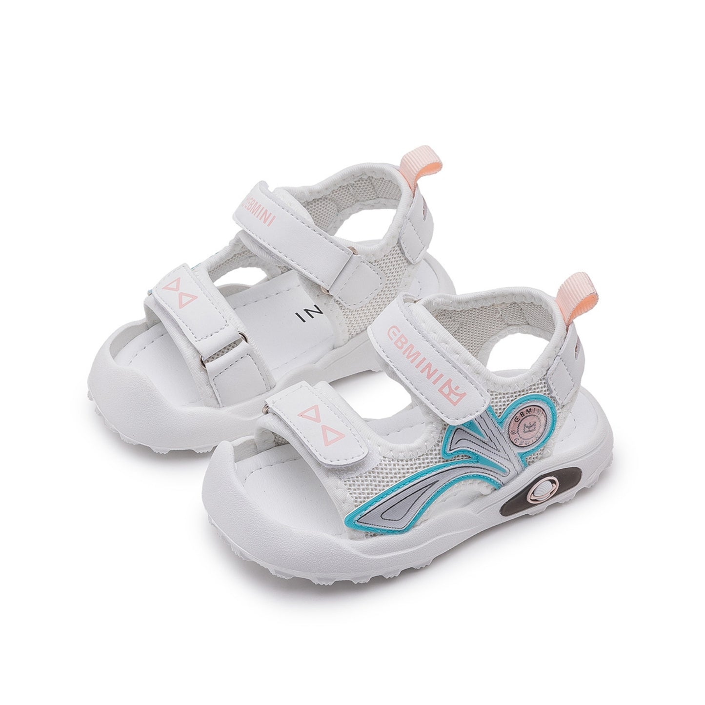 EBmini E7189 Adjustable Sport Sandals (Pink)