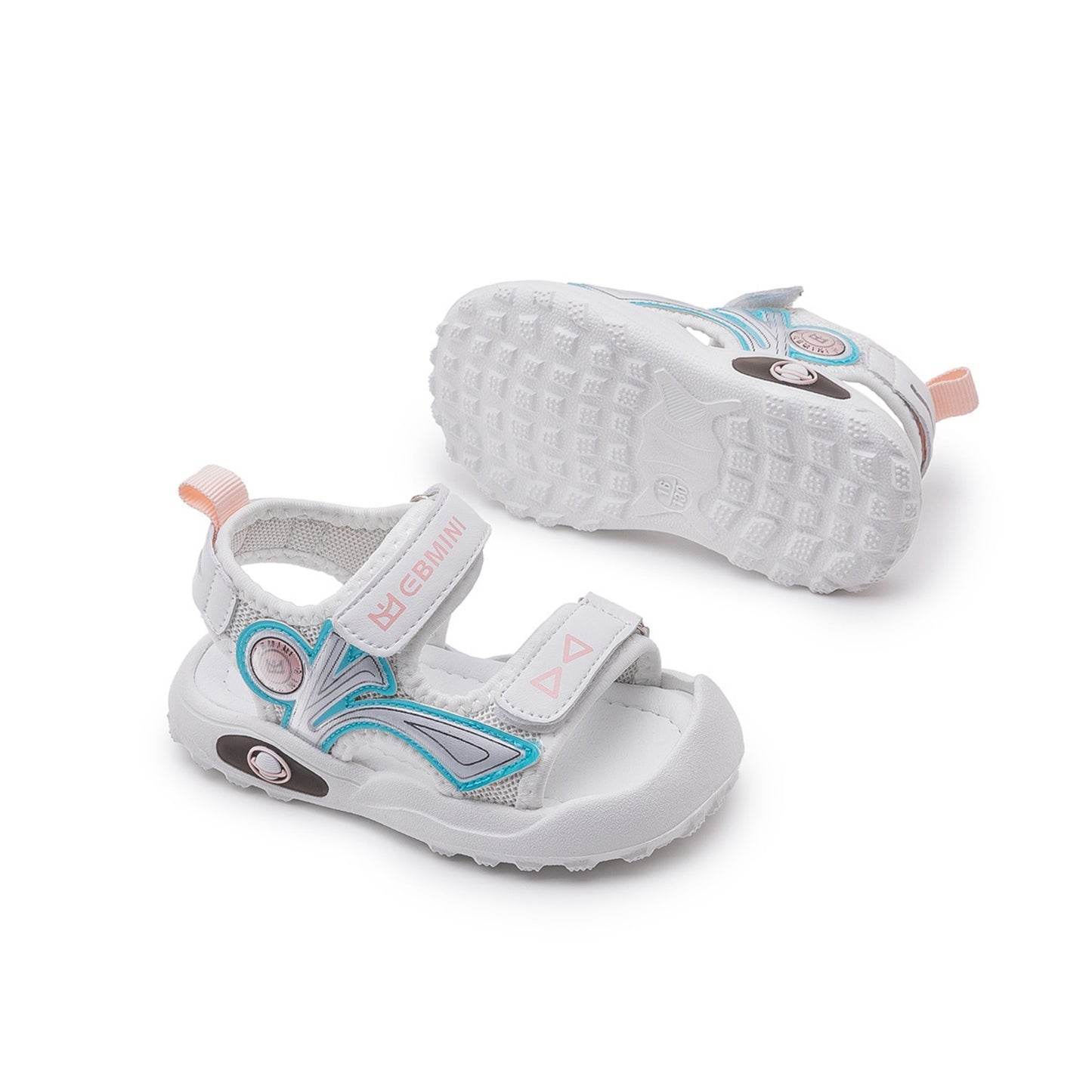 EBmini E7189 Adjustable Sport Sandals (Pink)