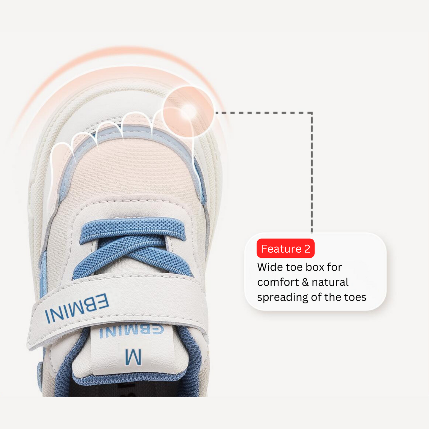 EBmini E7404 Serene Sky Sport Shoes