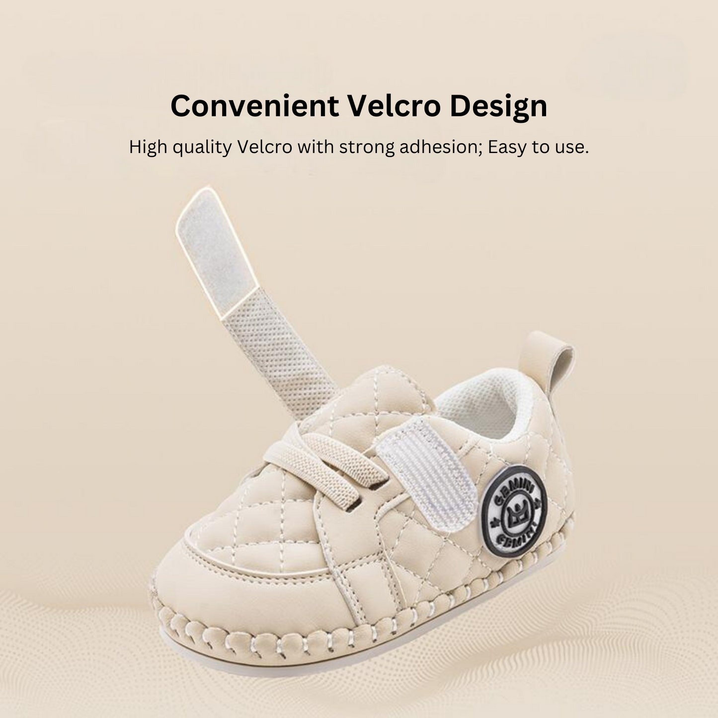 EBmini E7440 Quilted Baby Sneakers
