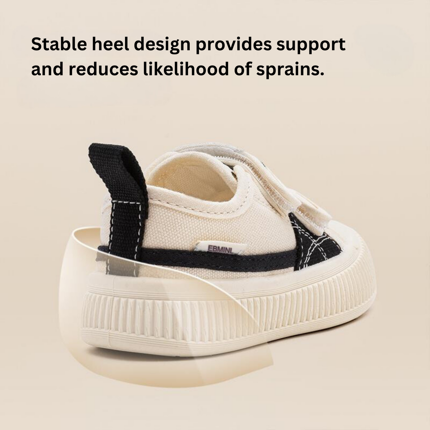 EBmini E7476 Double-Straped Canvas Loafer