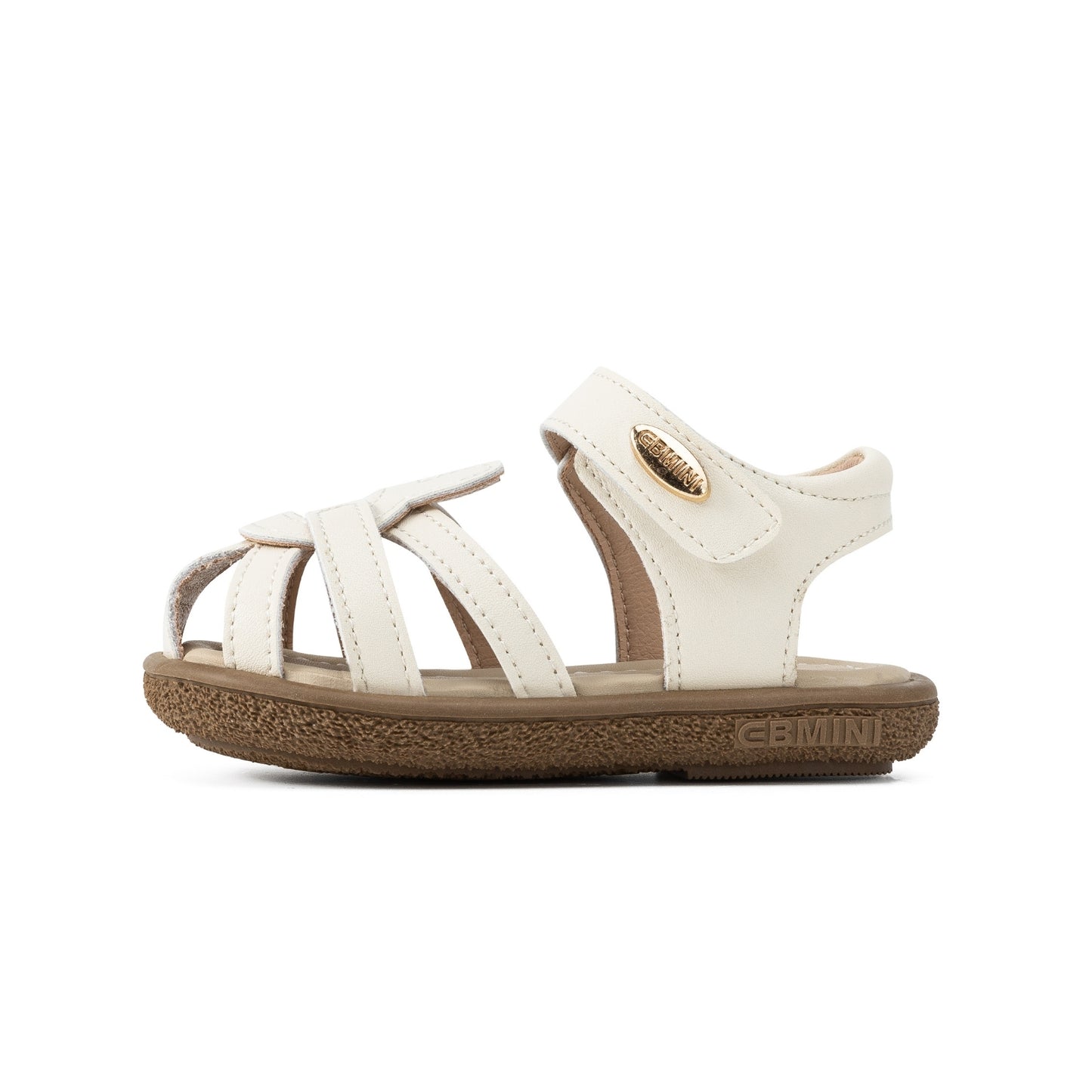 E25B025 Strappy Bunny Sandals (Cream)