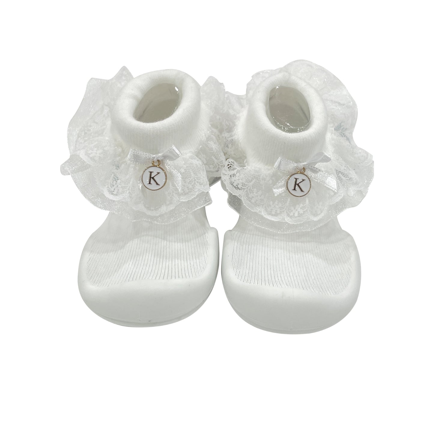 Komuello - Baby Sock Shoes (Princess White (Renewaled))