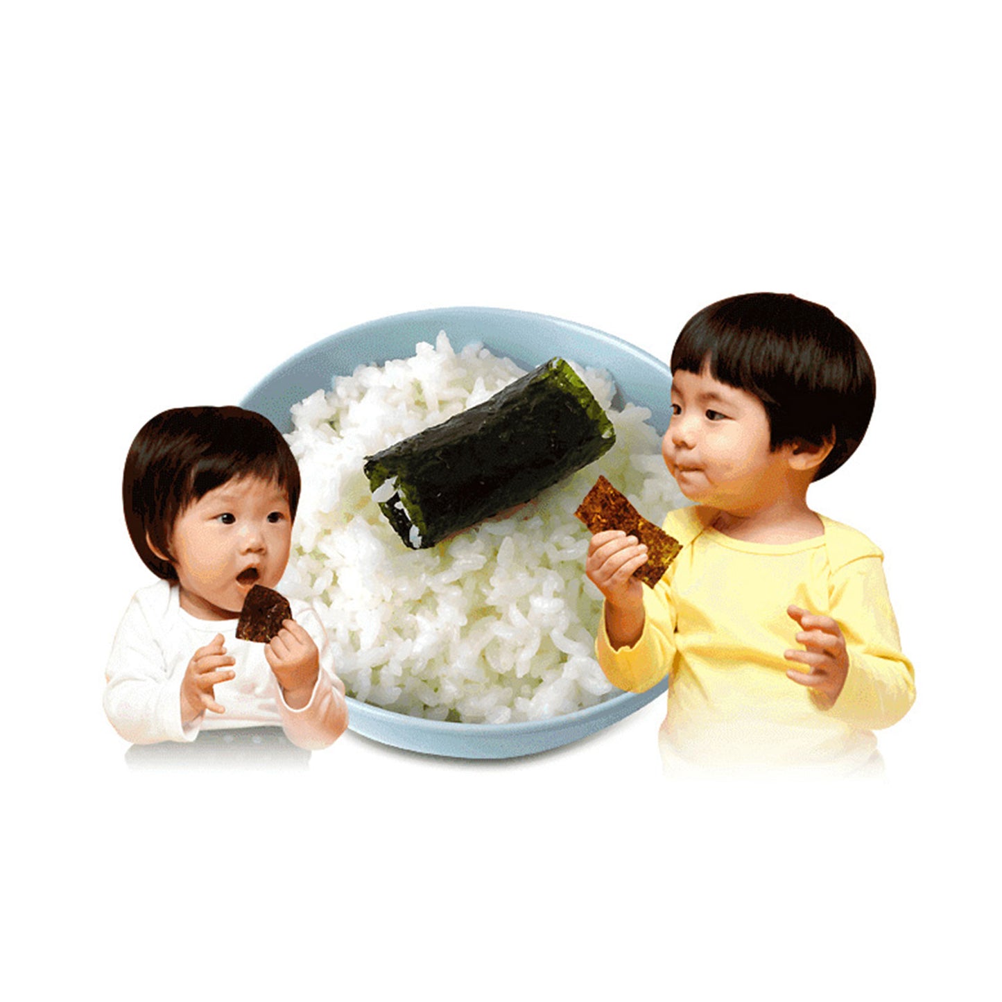 BeBecook - 6-Pk Baby's First Sun-Dried Seaweed (Non-Seasoned) 10 x 1.5g