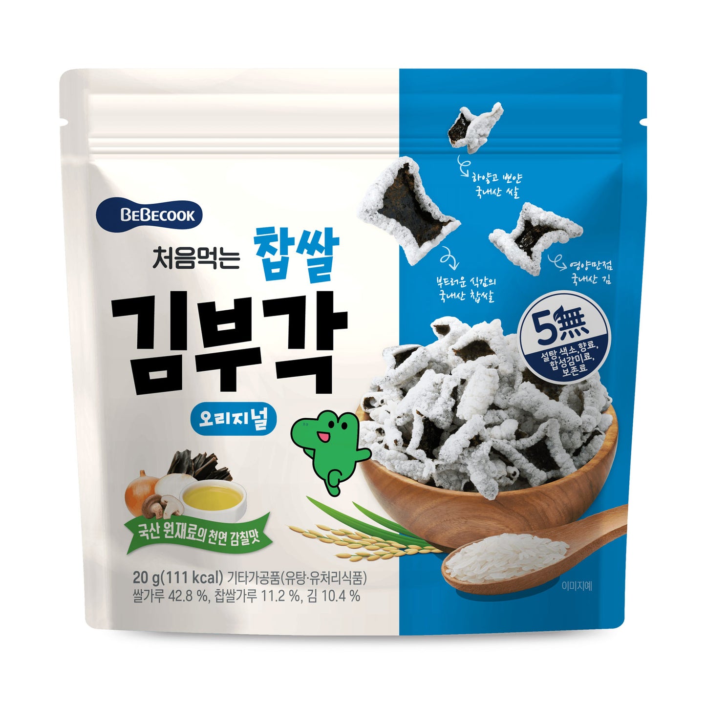 BeBecook - My First Seaweed Crisps (Original) 20g