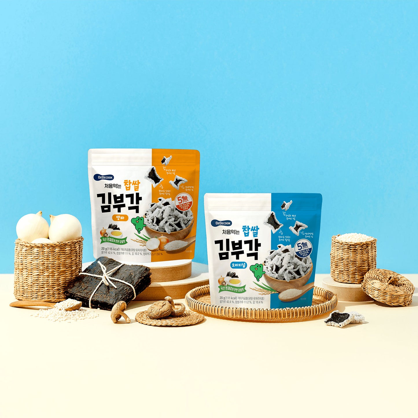 BeBecook - My First Seaweed Crisps (Original) 20g