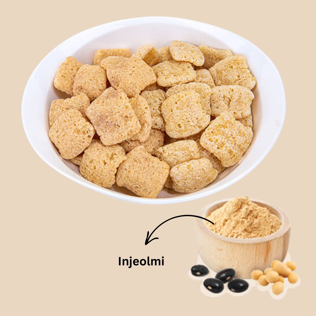 Alvins - Korean Rice Cake Snack (Injeolmi) 30g