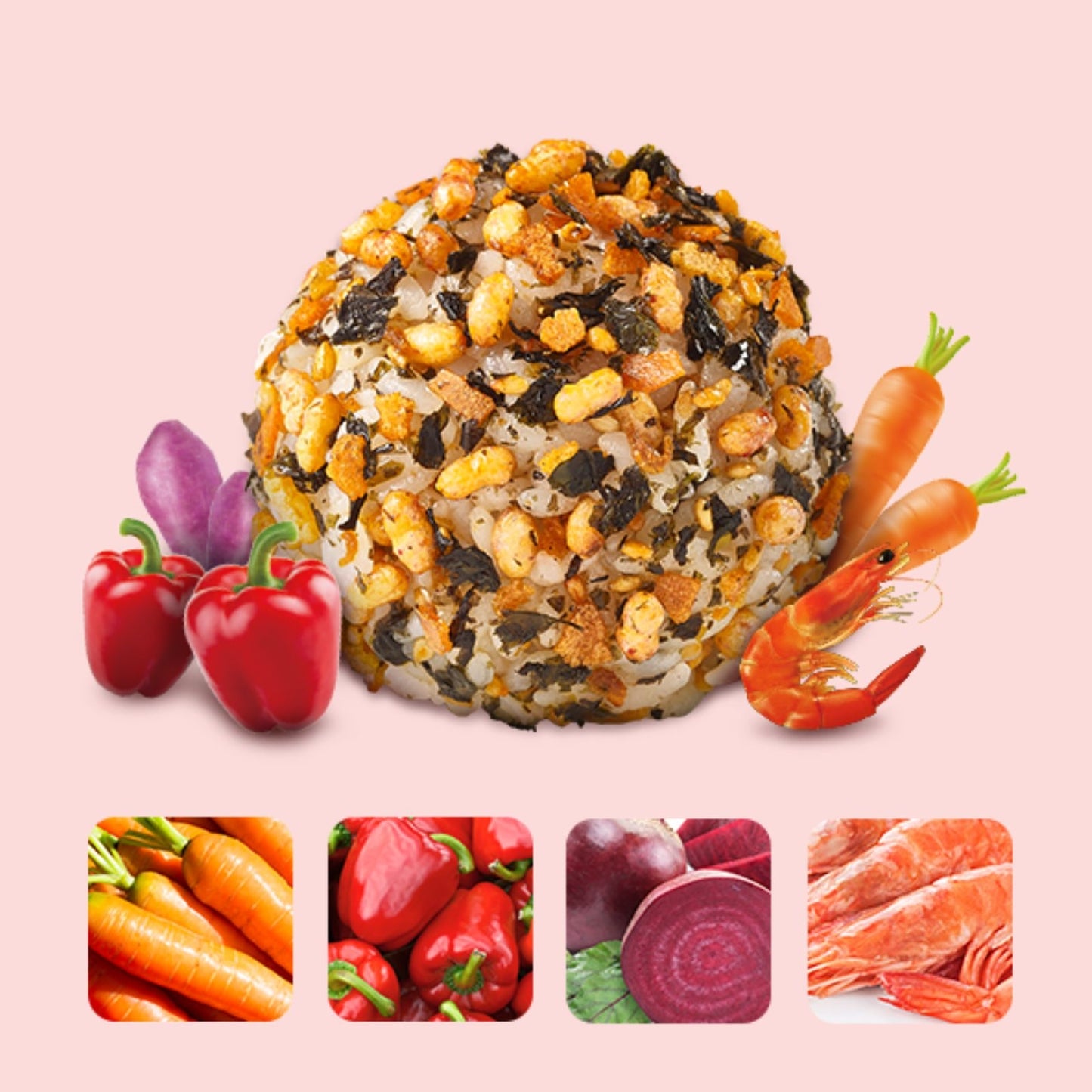 Alvins - Roasted Brown Rice Flakes (Red) 28g