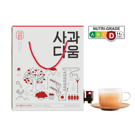 Sigolstory - NFC Korean Apple Juice 3L Family Pack