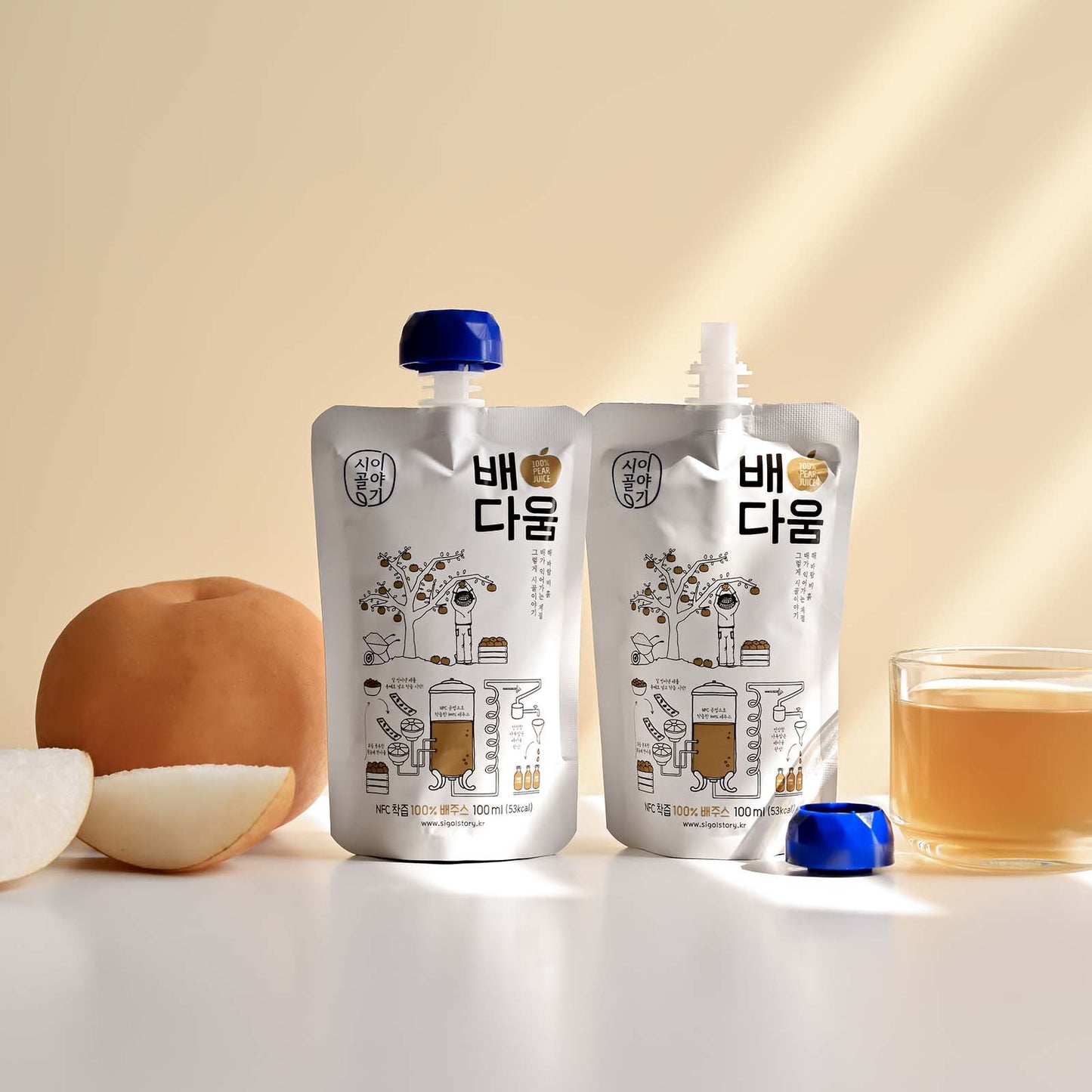 Sigolstory - 10-Pk NFC Korean Pear Juice 100ml