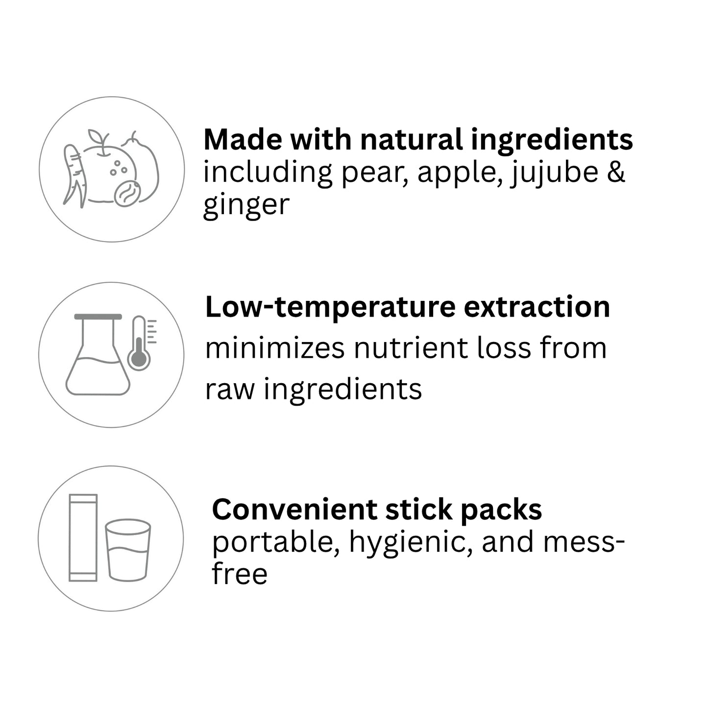 BeBecook - Happy Breathe Pear & Bellflower Root Sticks