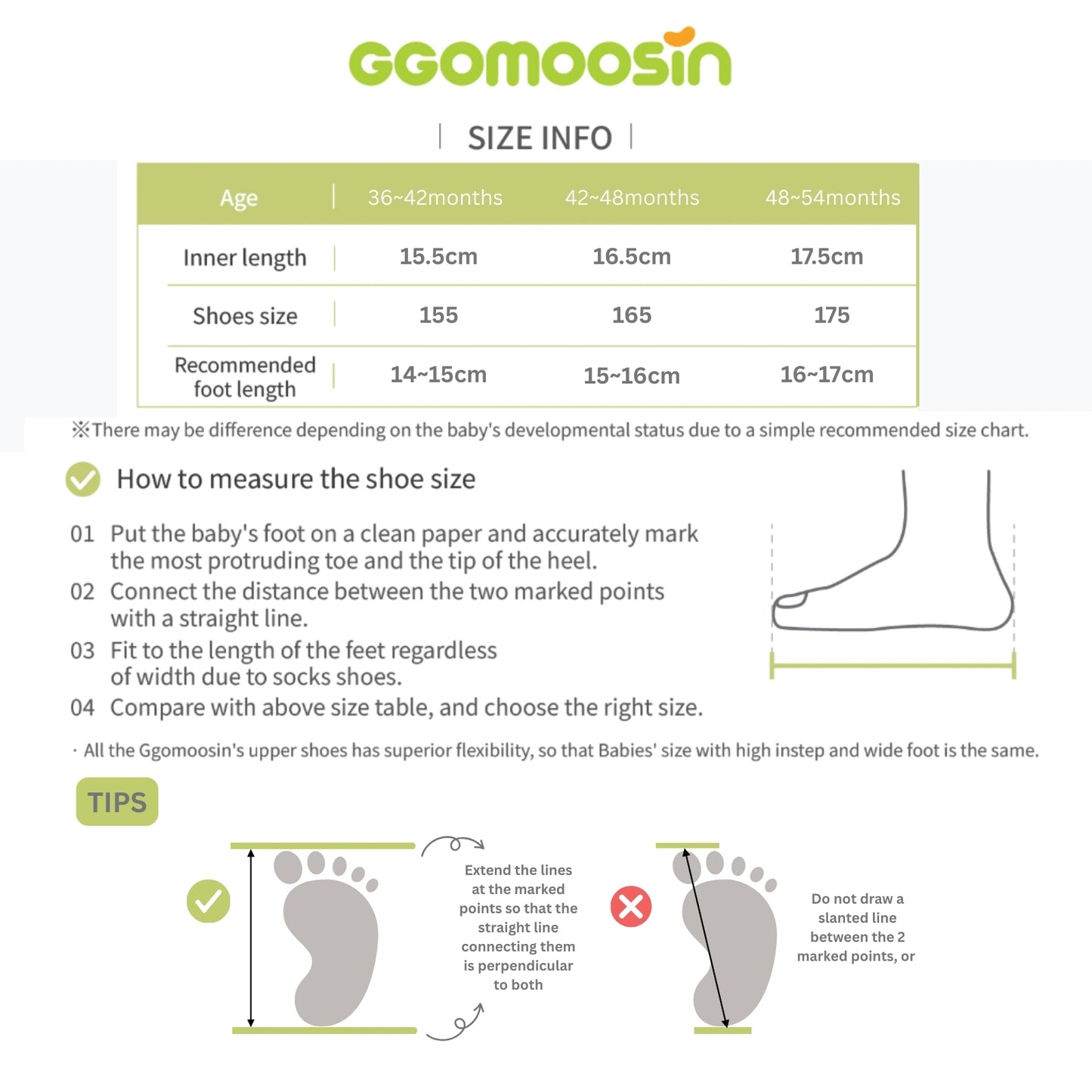 Komuello - Toddler Sock Shoes (White Tiger Toddler)