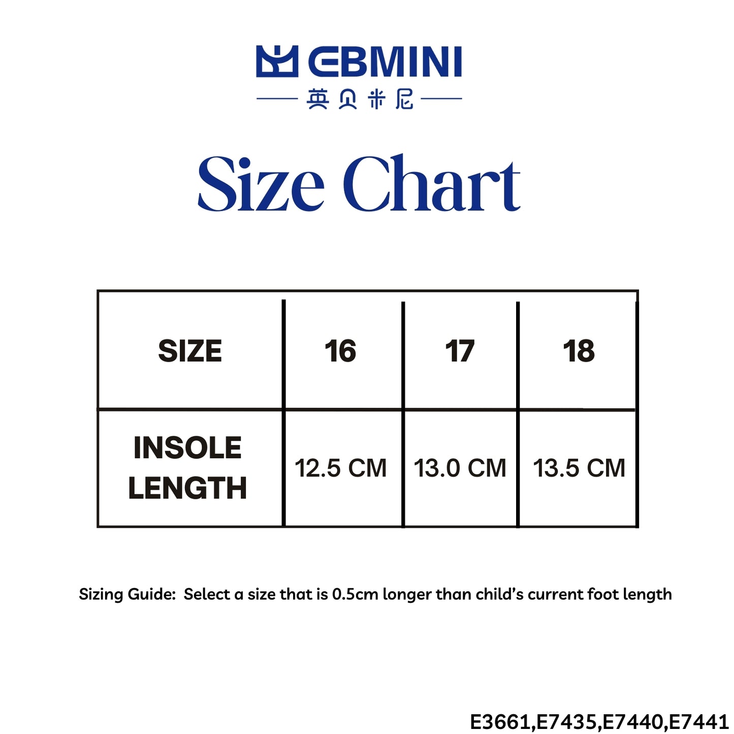 EBmini E7435 Bunny Baby Shoes