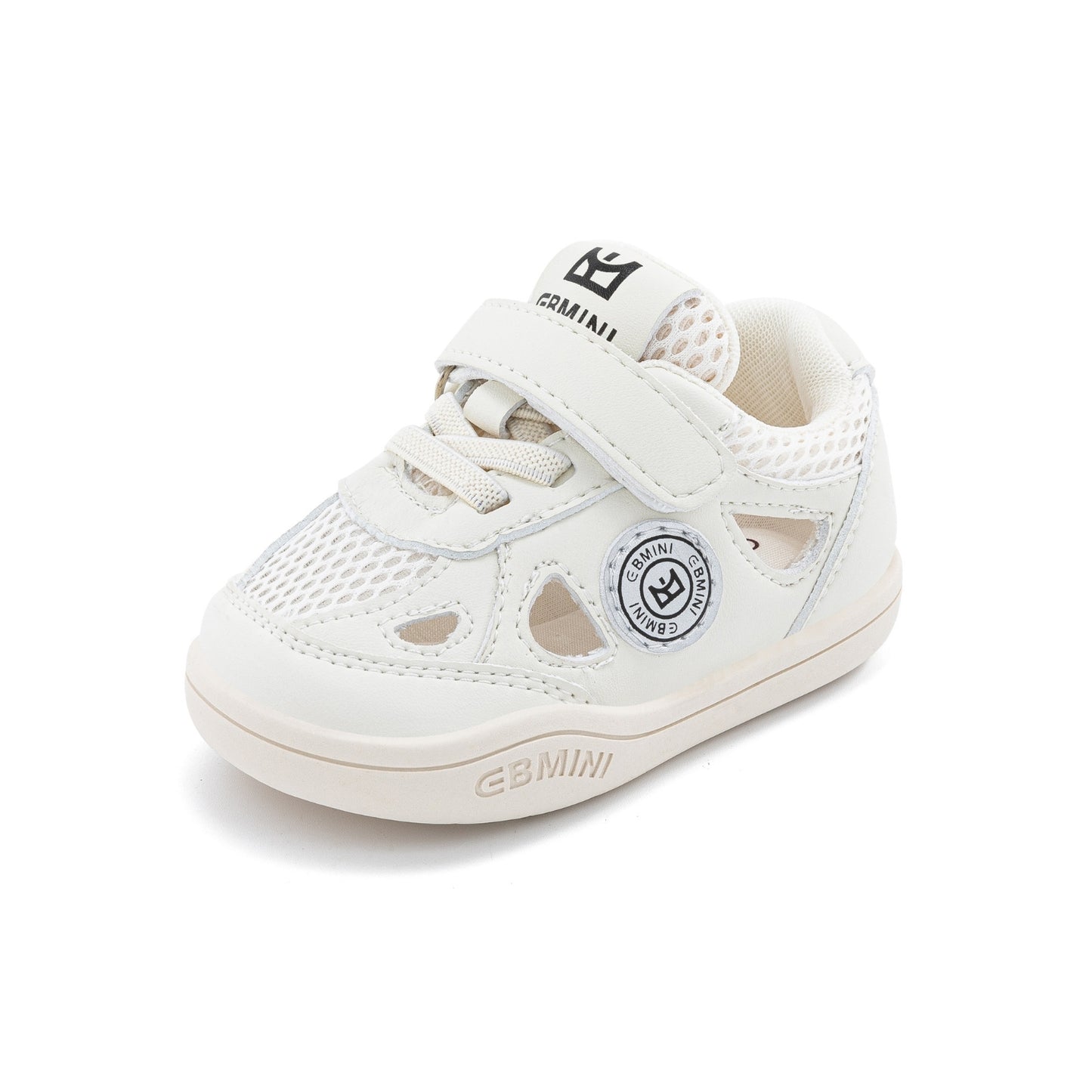 E25A116 BreezyTots Sneakers (Cream)