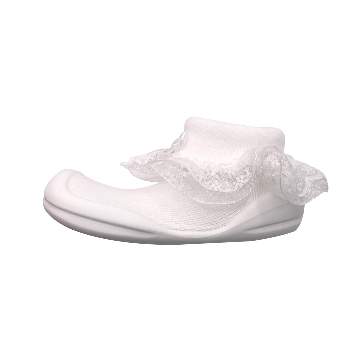 Komuello - Baby Sock Shoes (Princess White (Renewaled))