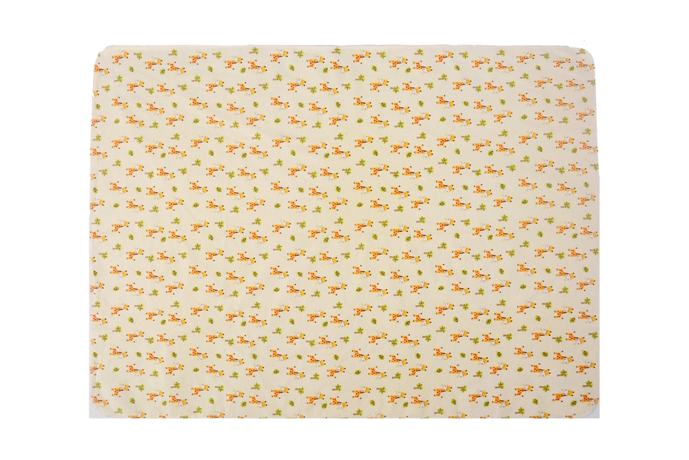 MOTHER'S CHOICE 4-Pc Flannel Receiver (Jungle Polka Dots)