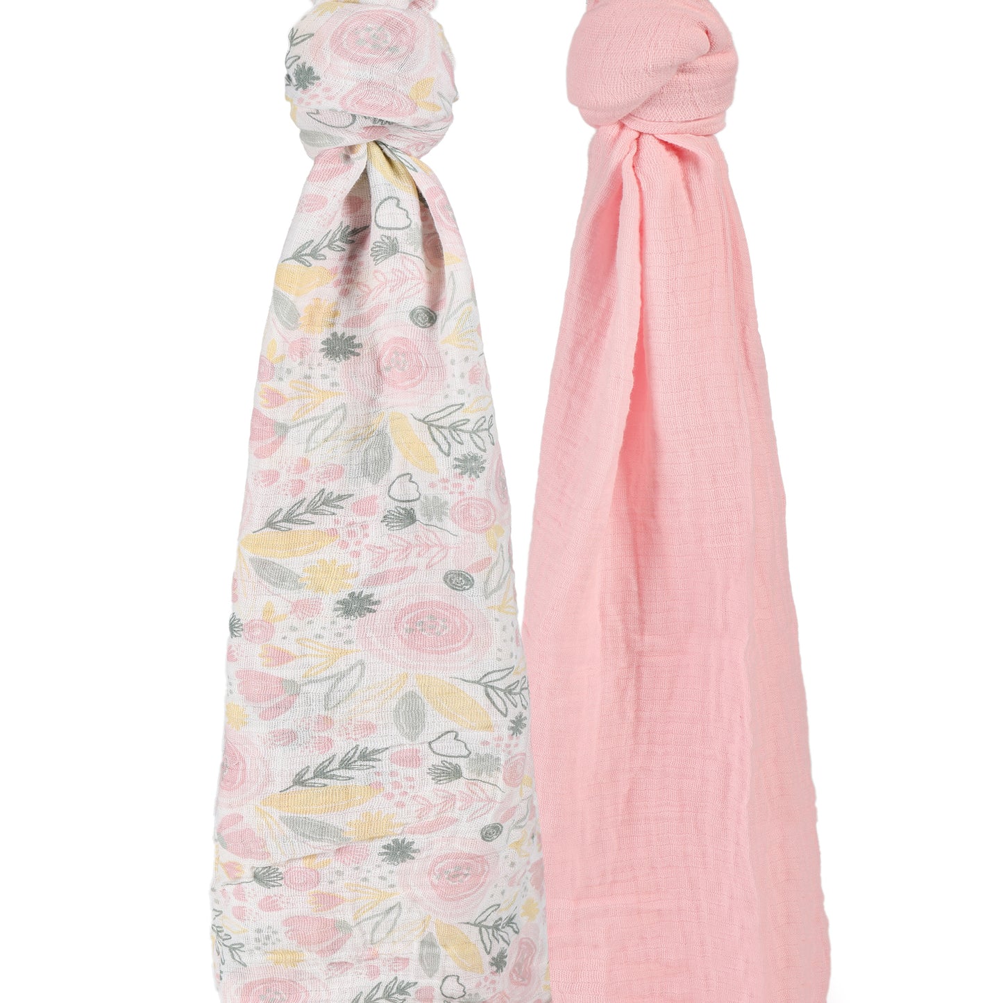Infancie 2-Pc Muslin Receiver (Rose)