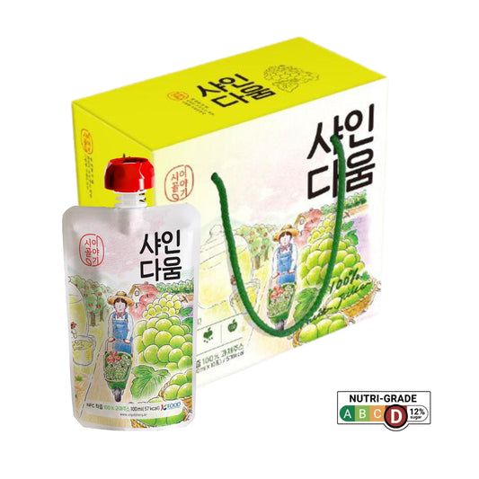Sigolstory - 10-Pk NFC Korean Apple & Muscat Juice 100ml